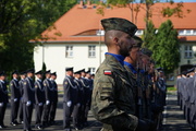  - Uroczystość przekazania obowiązków dowódcy 3 Wrocławskiej Brygady Radiotechnicznej